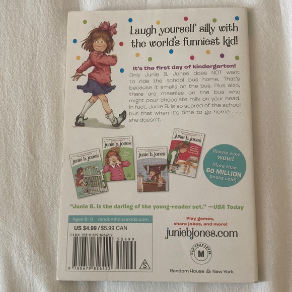Junie B. Jones and the Stupid Smelly Bus by: Barabara Park - Picture 2 of 3
